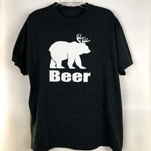 Rare BEER  black tee